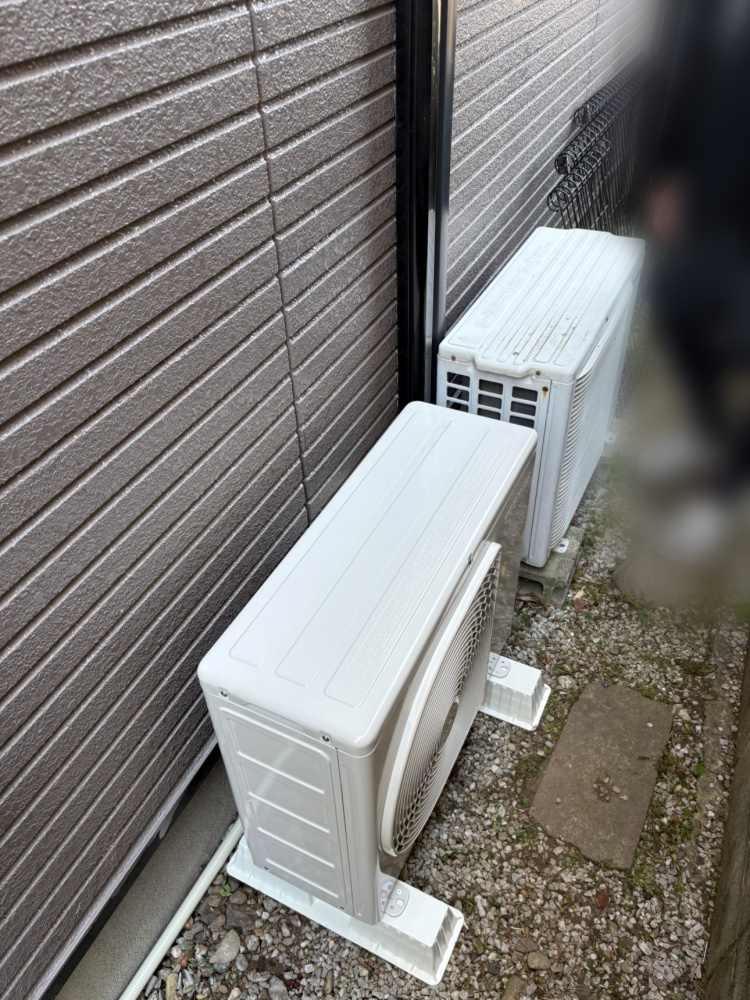 あきる野市施工後室外機