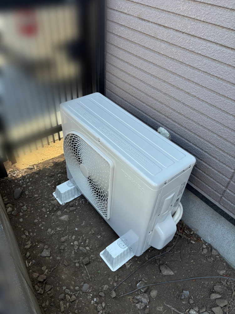 あきる野市施工後室外機