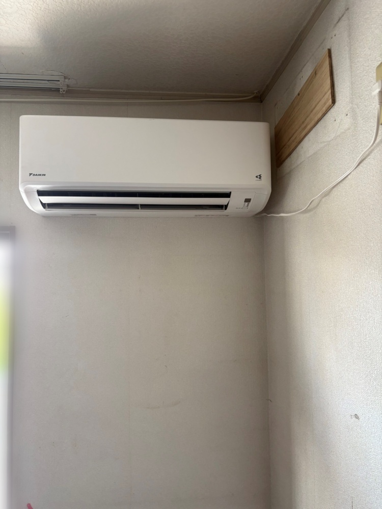 東京都福生市でダイキンGXシリーズ6畳用を新規取付｜S224ATGS