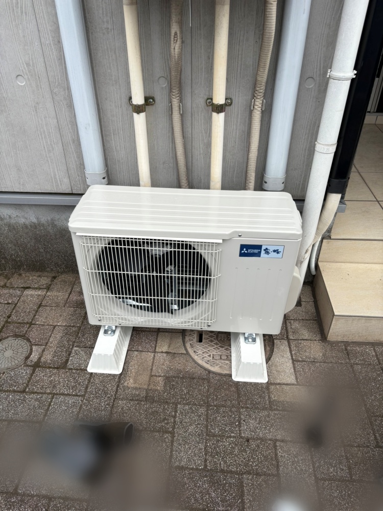 東久留米市施工後室外機