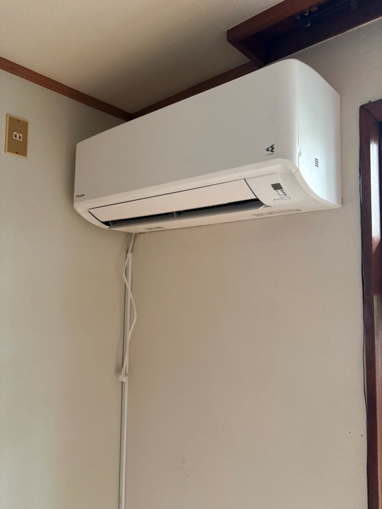 東京都小平市でダイキンGXシリーズ10畳用を新規取付|S284ATGS