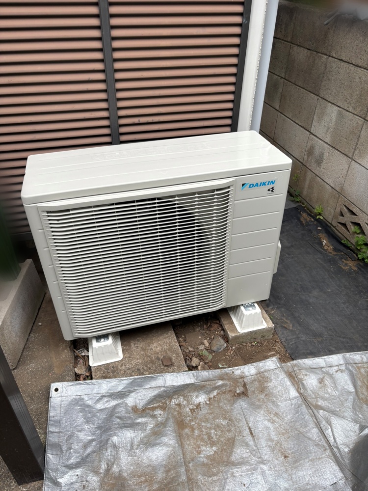 小平市施工後室外機