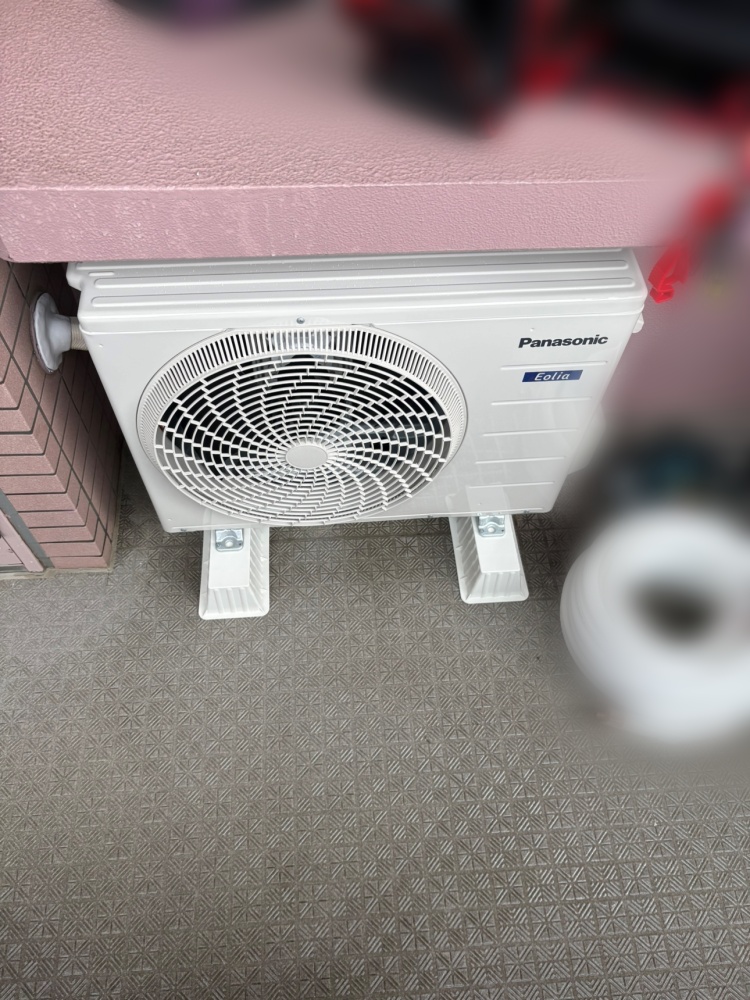 東大和市施工後室外機