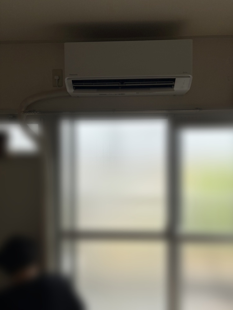 東京都東久留米市でパナソニック10畳用を入れ替え｜CS-285DFL・ドレン断熱処理