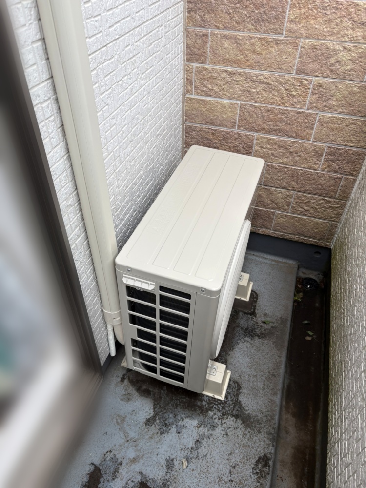 入間市施工後室外機