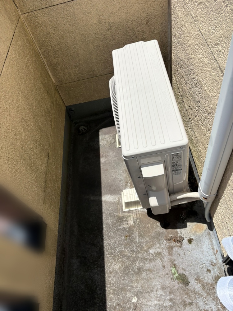 福生市施工後室外機