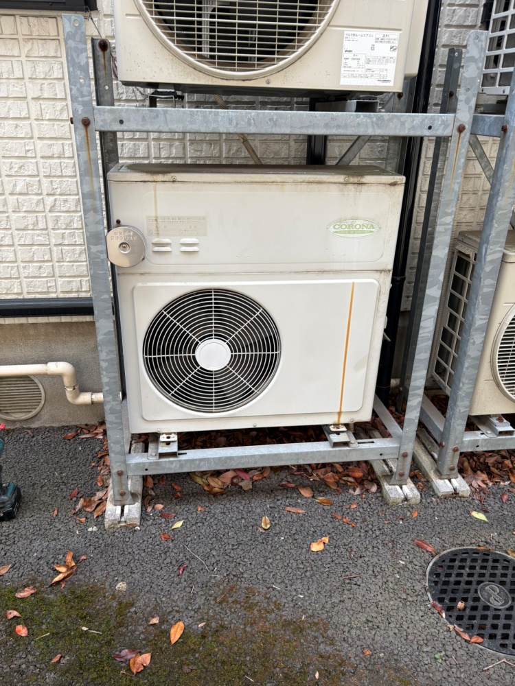 青梅市施工前室外機