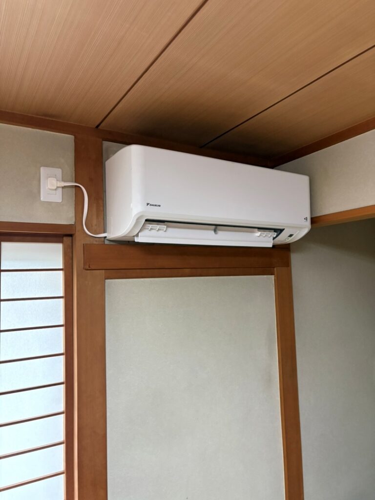 立川市施工後室内機
