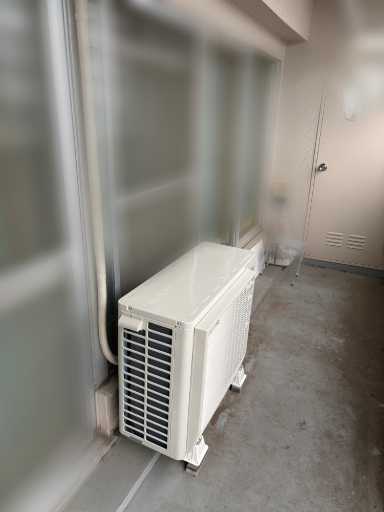 羽村市施工後室外機