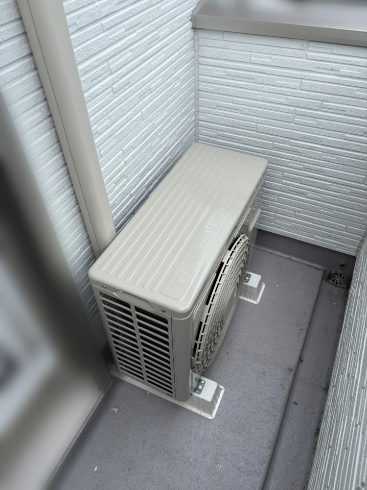 福生市施工後室外機