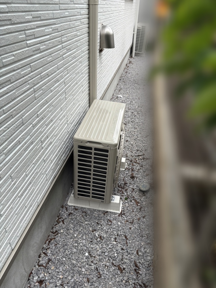 福生市施工後室外機