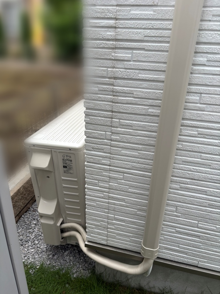 福生市施工後室外機