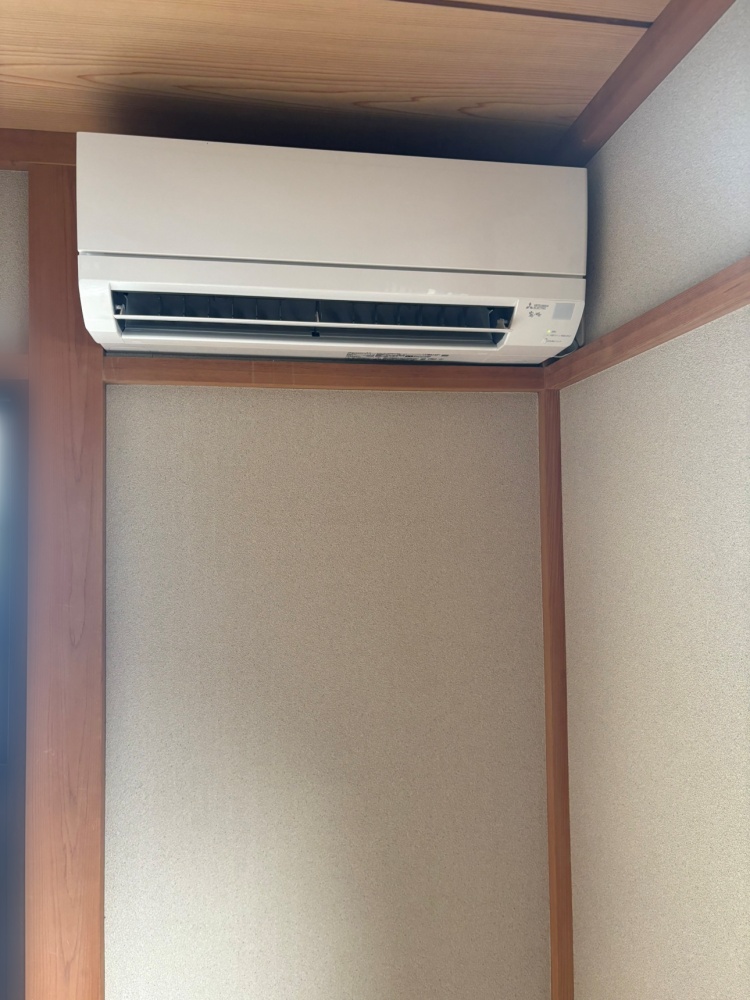 所沢市施工後室内機
