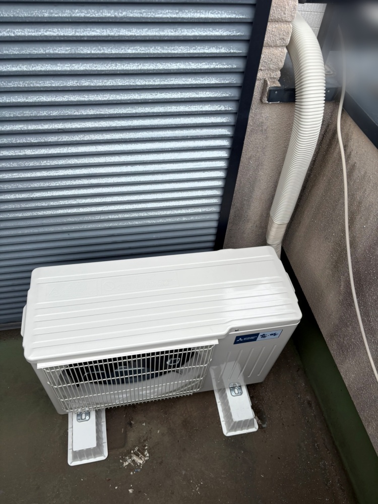 所沢市施工後室外機