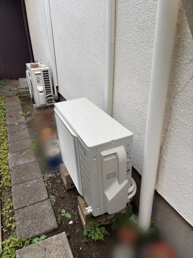 小平市施工後室外機