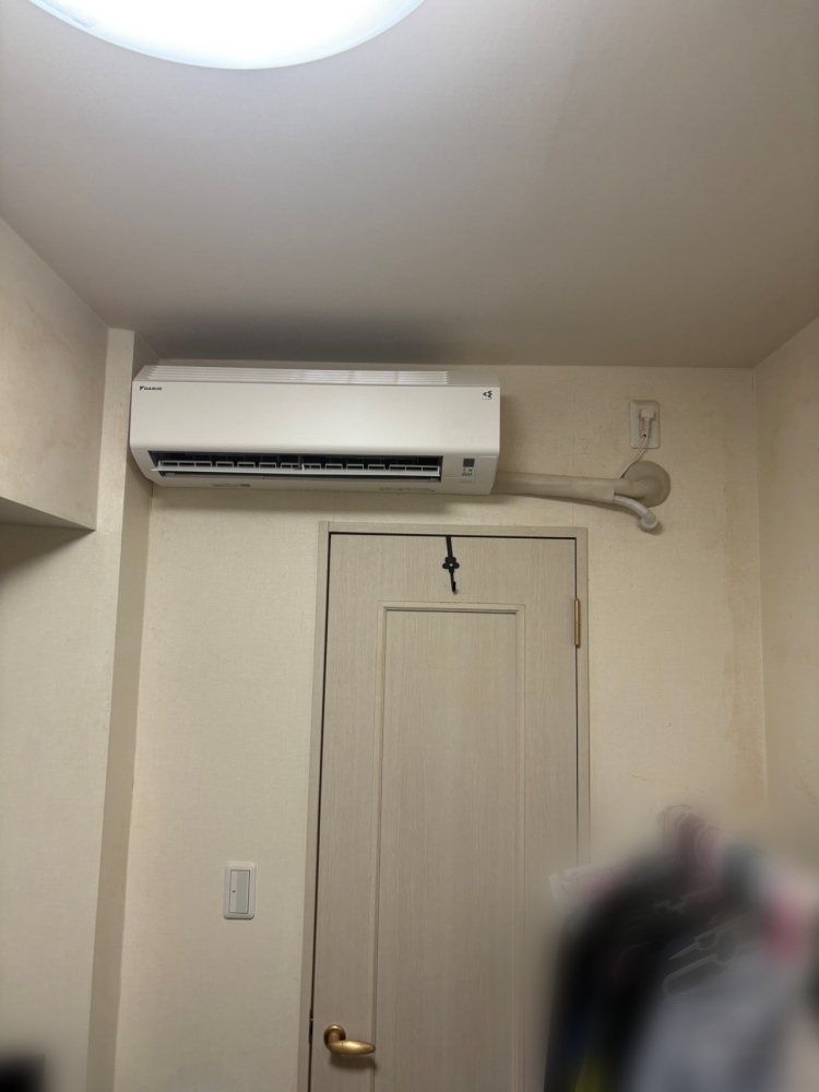 昭島市施工後室内機