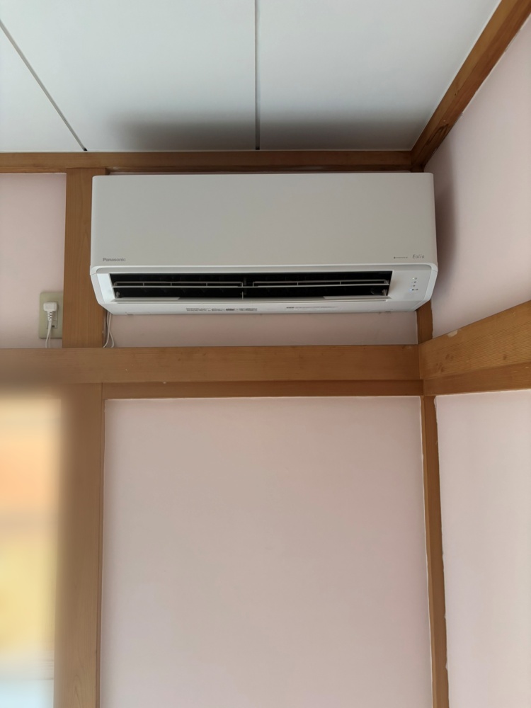 埼玉県所沢市でパナソニック8畳用を入れ替え｜CS-256DJ