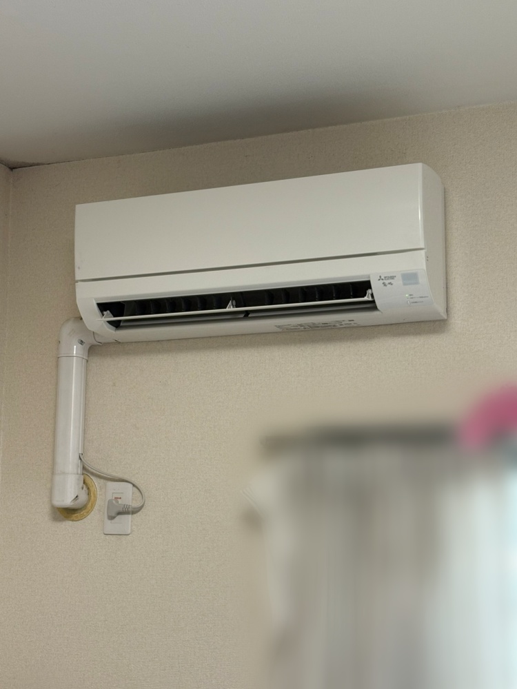 埼玉県所沢市で三菱14畳用を入れ替え｜MSZ-GV4025S