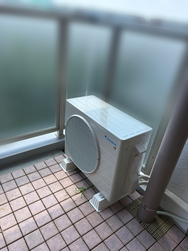 小平市施工後室外機