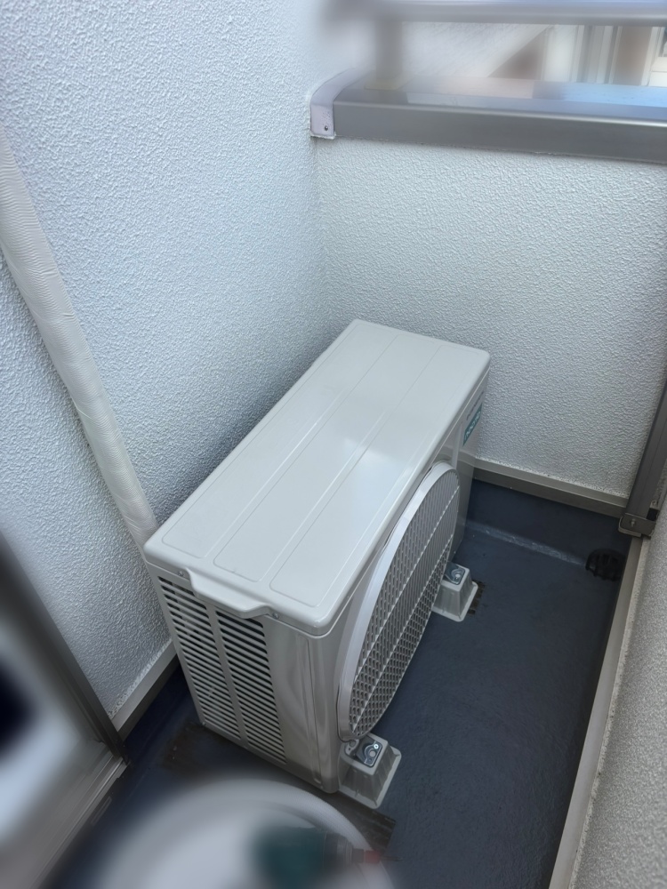 小平市施工後室外機