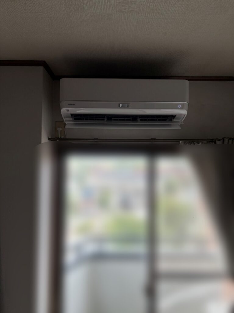 東大和市施工後室内機