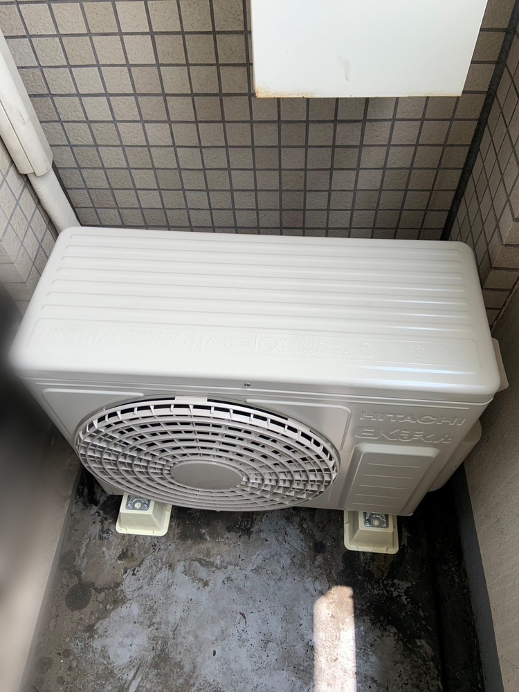 杉並区施工後室外機