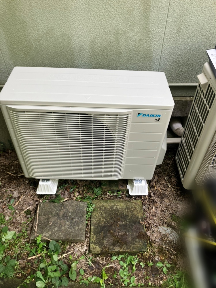 あきる野市施工後室外機