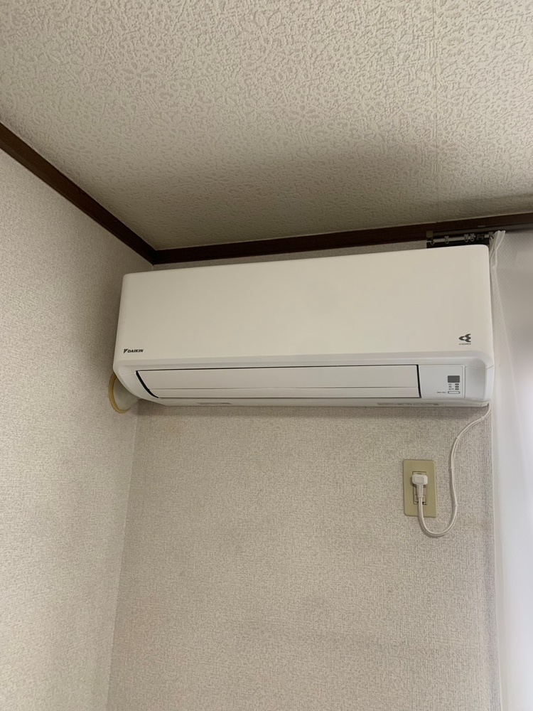 東京都国分寺市でダイキンS224ATGSへ交換｜6畳用・2階高所施工