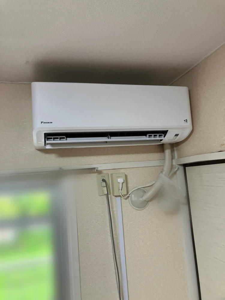 東京都稲城市でダイキンS224ATGSの入れ替え工事|6畳用