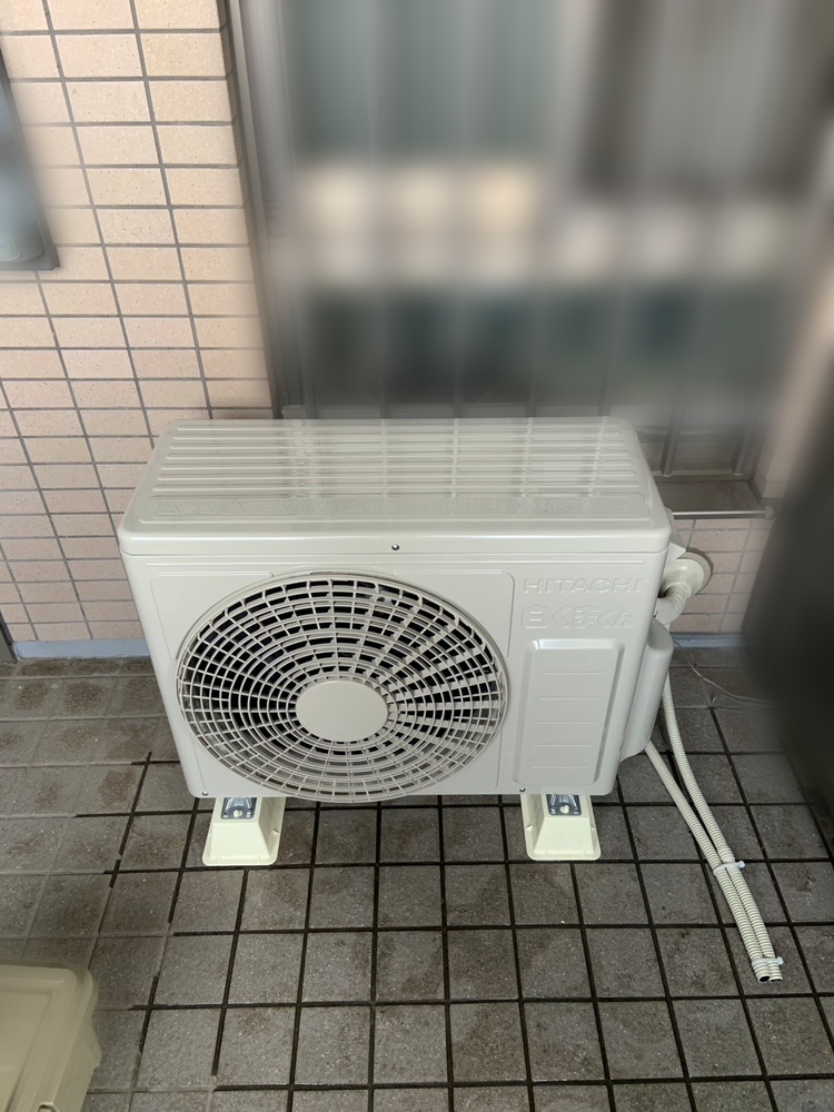 板橋区施工後室外機