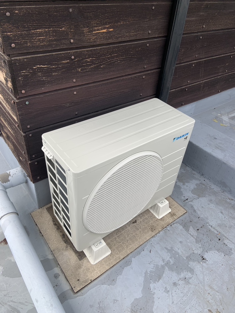 中野区施工後室外機
