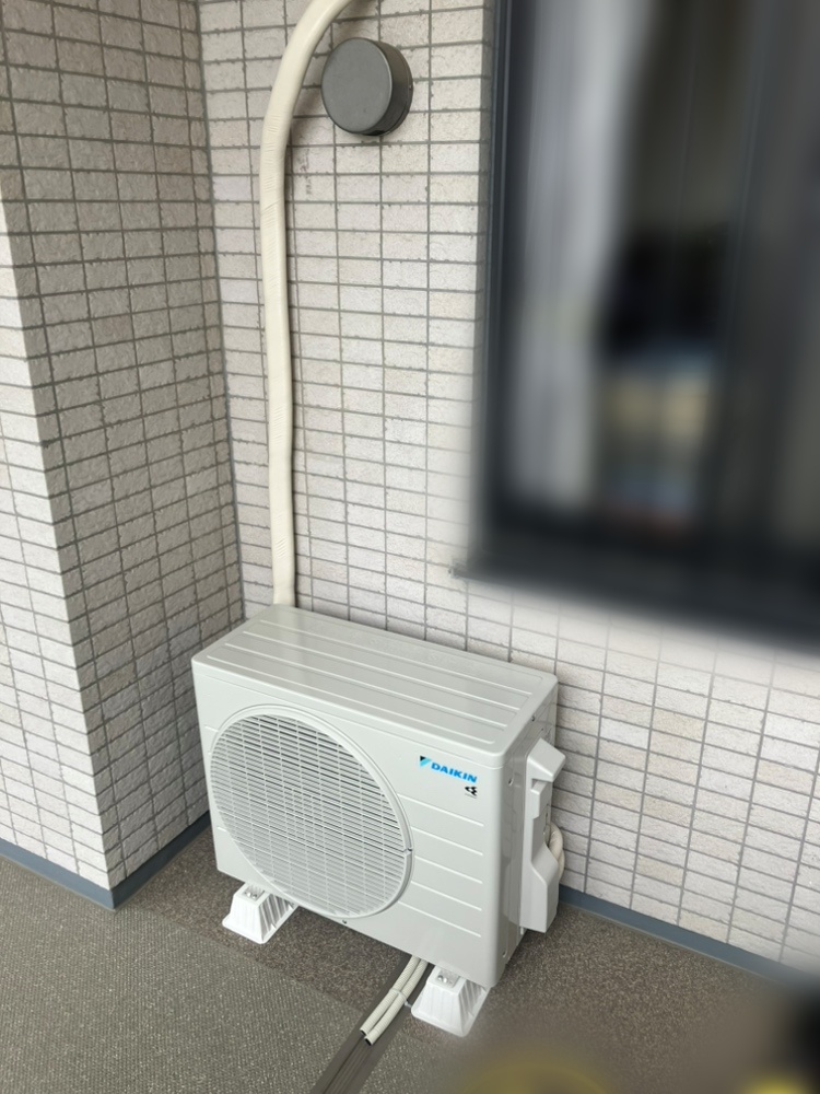 八王子市施工後室外機