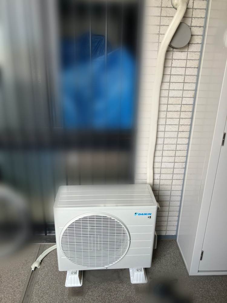 八王子市施工後室外機