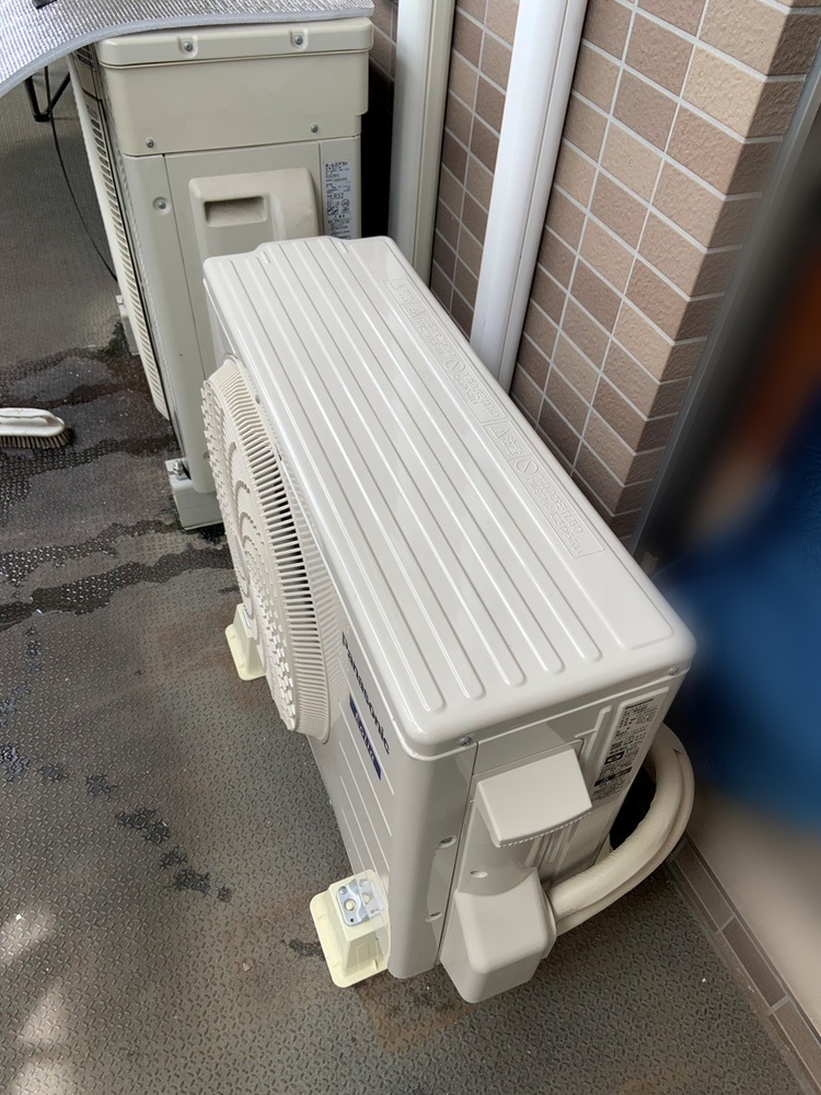 東京都練馬区の施工後室外機