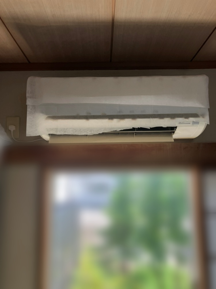 あきる野市施工前室内機
