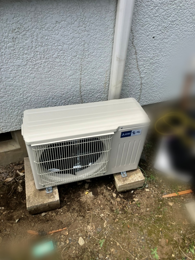 あきる野市施工後室外機