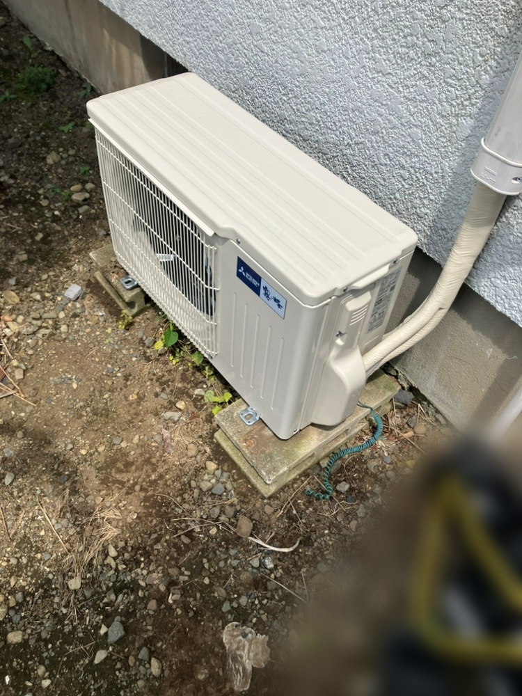 あきる野市施工後室外機