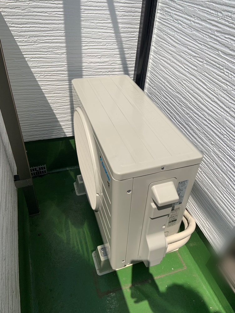 杉並区施工後室外機