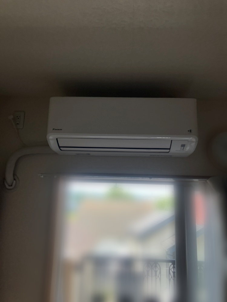 東京都多摩市でダイキン6畳用S224ATGSを設置|GXシリーズ