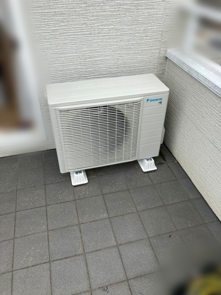 八王子市施工後室外機
