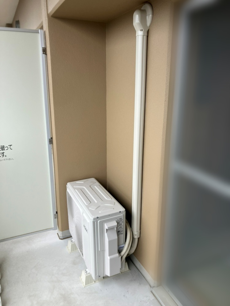 八王子市施工後室外機