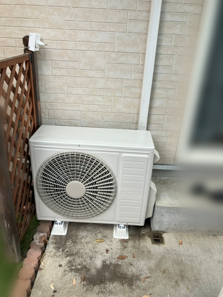 八王子市施工後室外機