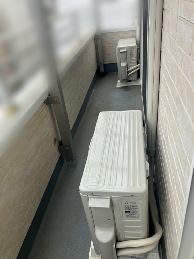八王子市施工後室外機