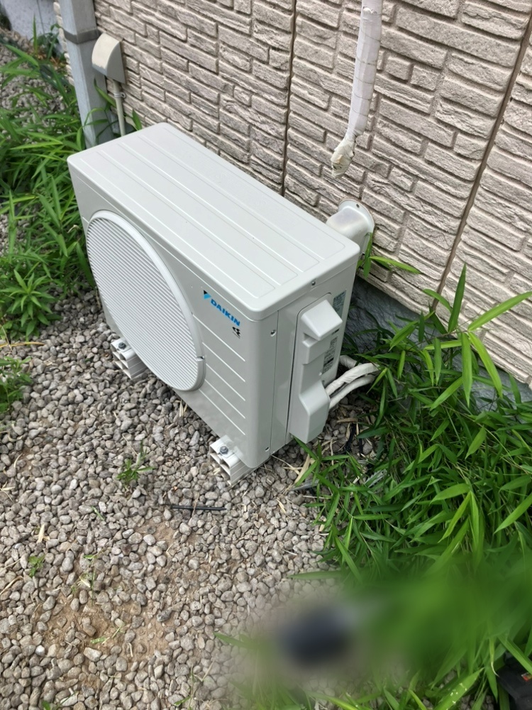 武蔵野市施工後室外機