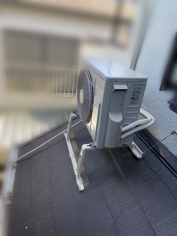 杉並区施工後室外機
