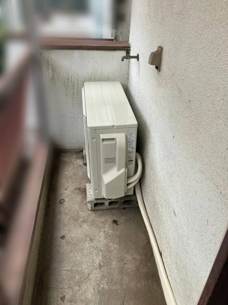 世田谷区施工後室外機