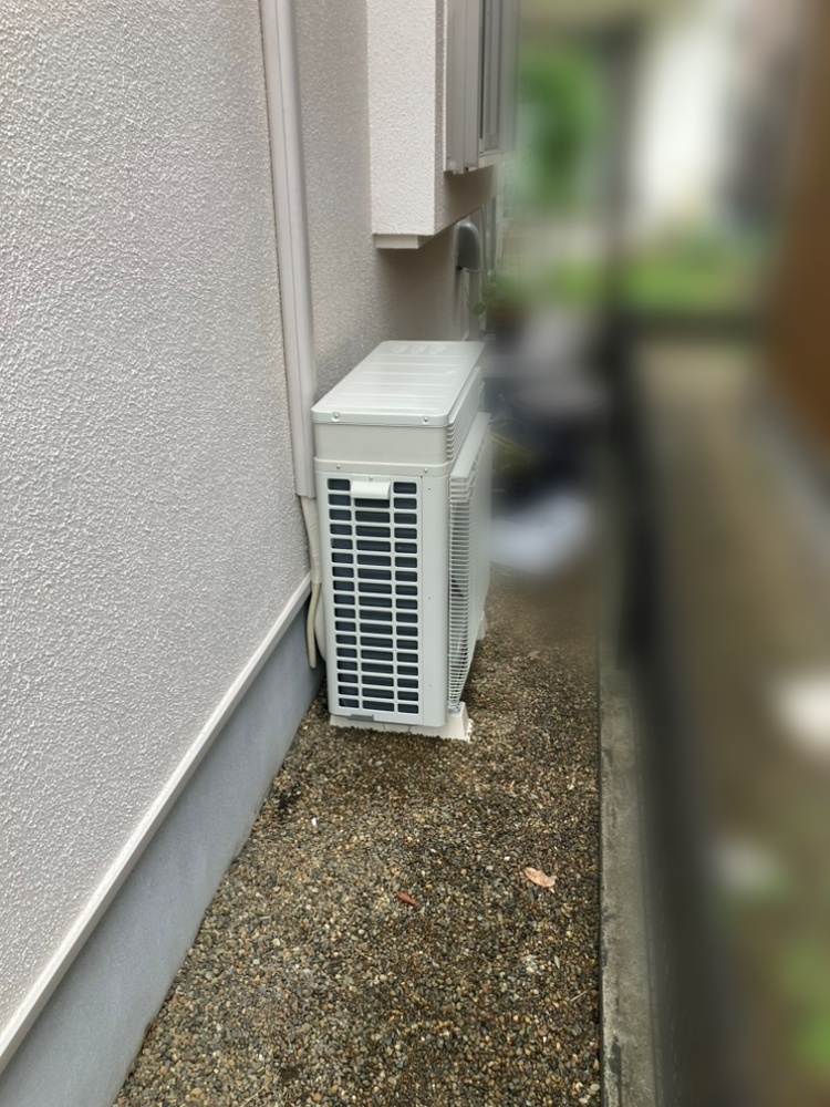 八王子市施工後室外機