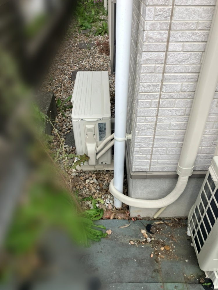 八王子市施工後室外機