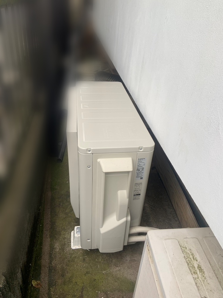 八王子市施工後室外機