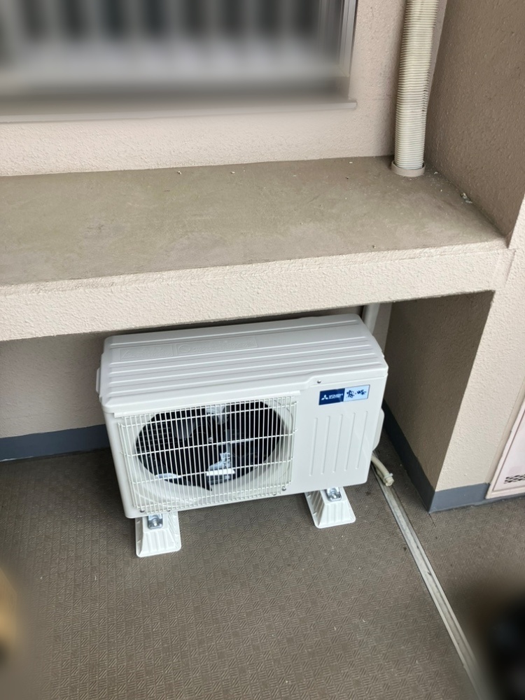 八王子市施工後室外機
